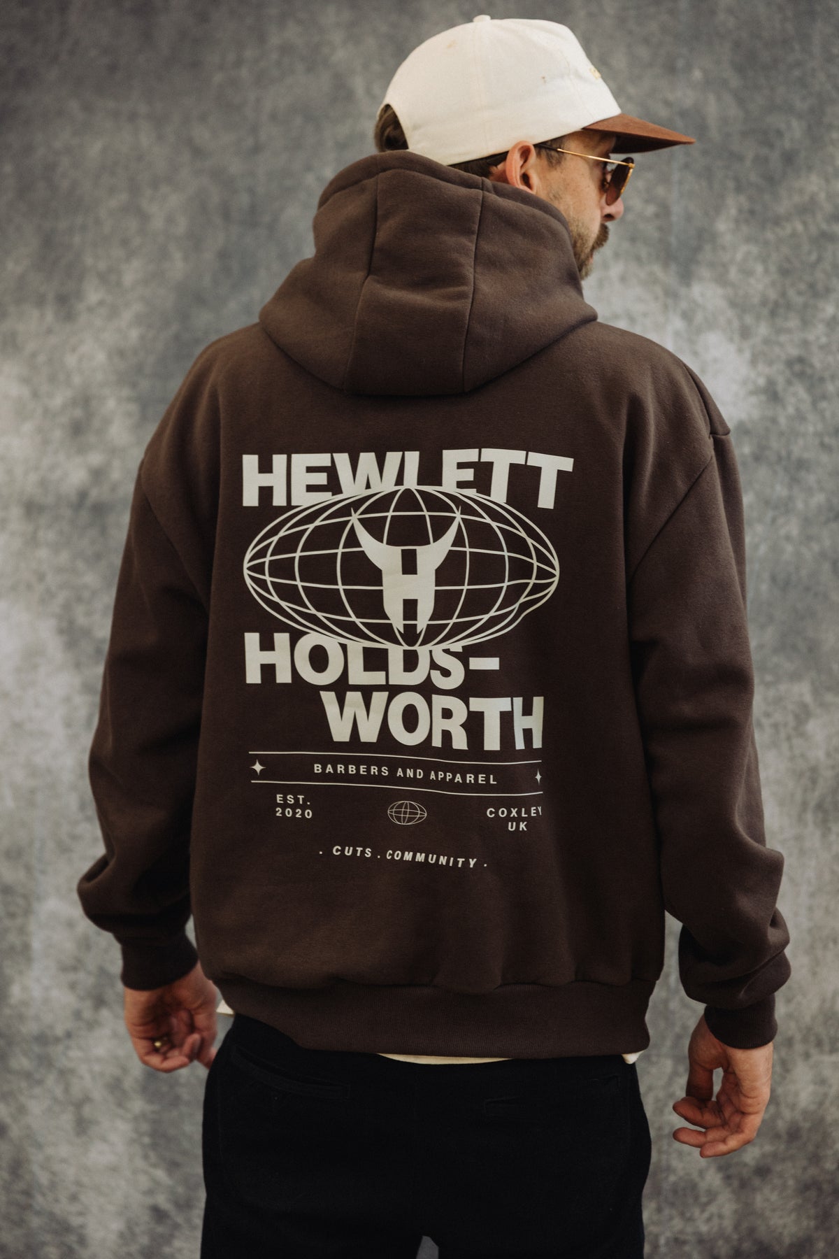 Espresso Hoodie - Globe Graphic