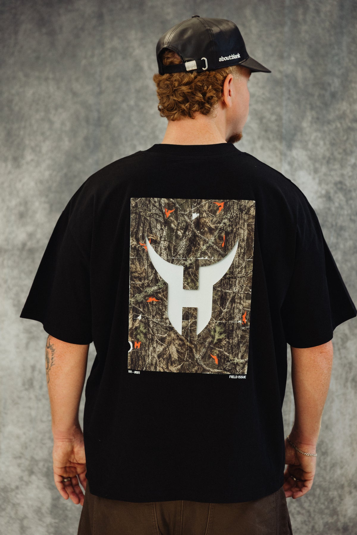 Tshirt - Camo Graphic - Black