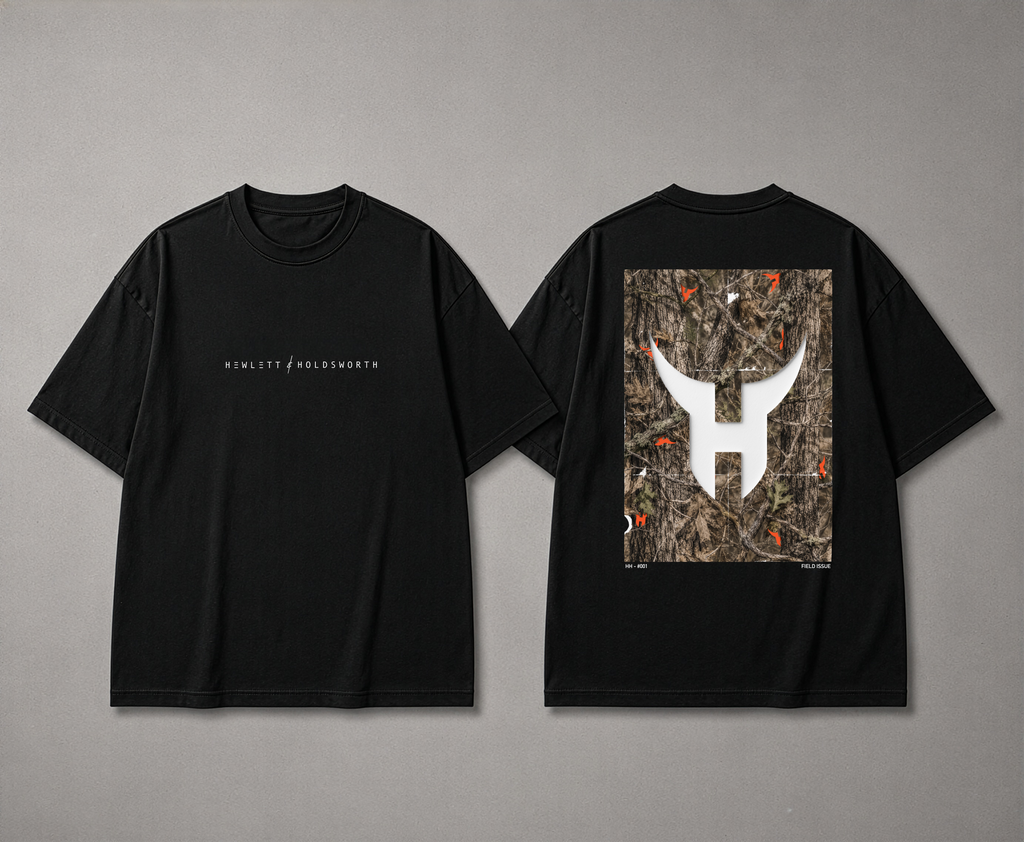 Tshirt - Camo Graphic - Black